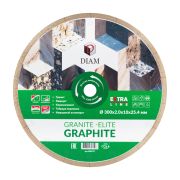 Алмазный диск DIAM GRANITE-ELITE GRAPHITE 300 мм EXTRA LINE 000737