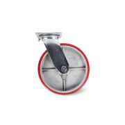 Колесо большегрузное поворотное SCp 80 200 мм полиуретановое (F)