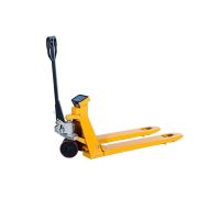 Тележка гидравлическая 2500 кг 1150 мм TOR WH-25ES с весами (полиуретановые колеса)