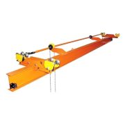 Кран мостовой однобалочный подвесной однопролётный ручной г/п 3,2 т пролет 12,5 м