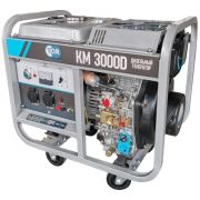 Генератор дизельный TOR KM3000D 3,0 кВт 220В 15 л с кнопкой запуска