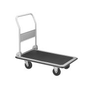 Тележка платформенная 950 кг TOR PH950 (1070х650) со складной ручкой (резиновые колеса 150 мм)