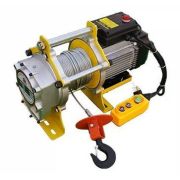 Лебедка TOR CD-300/600-A (KCD-300/600 kg, 220В) с канатом 100 м 24 м/мин (алюминиевый корпус)