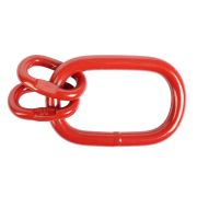 Кольцо овальное с дополнительными звеньями и плоским профилем TOR 21,2 t (г/п 21,2 т) (D)