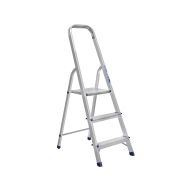 Стремянка алюминиевая TOR AM703 1*3 со ступенями 40*20 мм