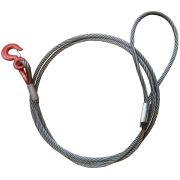 Буксир канатный TOR БТК 4,9 т 30,0 м опрессовка канат 8,3 мм (петля-крюк 1,6 т)