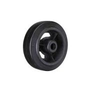 Колесо большегрузное D 46 100 мм резина на ось (N)