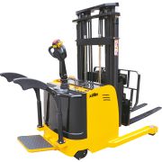 Штабелер самоходный 1,25 т 4,5 м XILIN CQDH12A-I с раздвижными вилами и противовесом (c платформой)